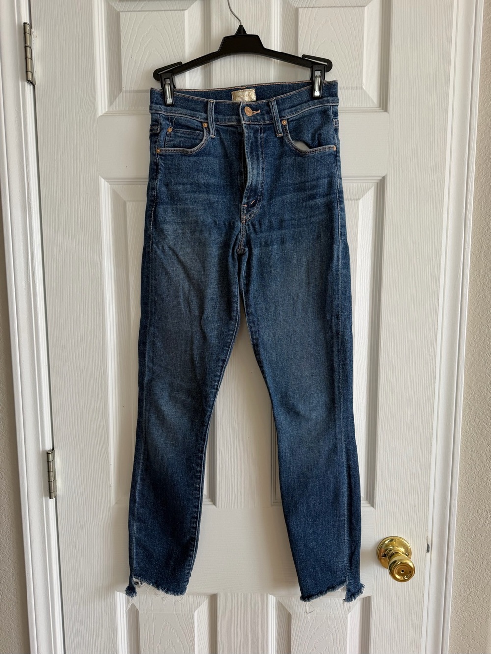 Mother Stunner Zip Two Step Fray